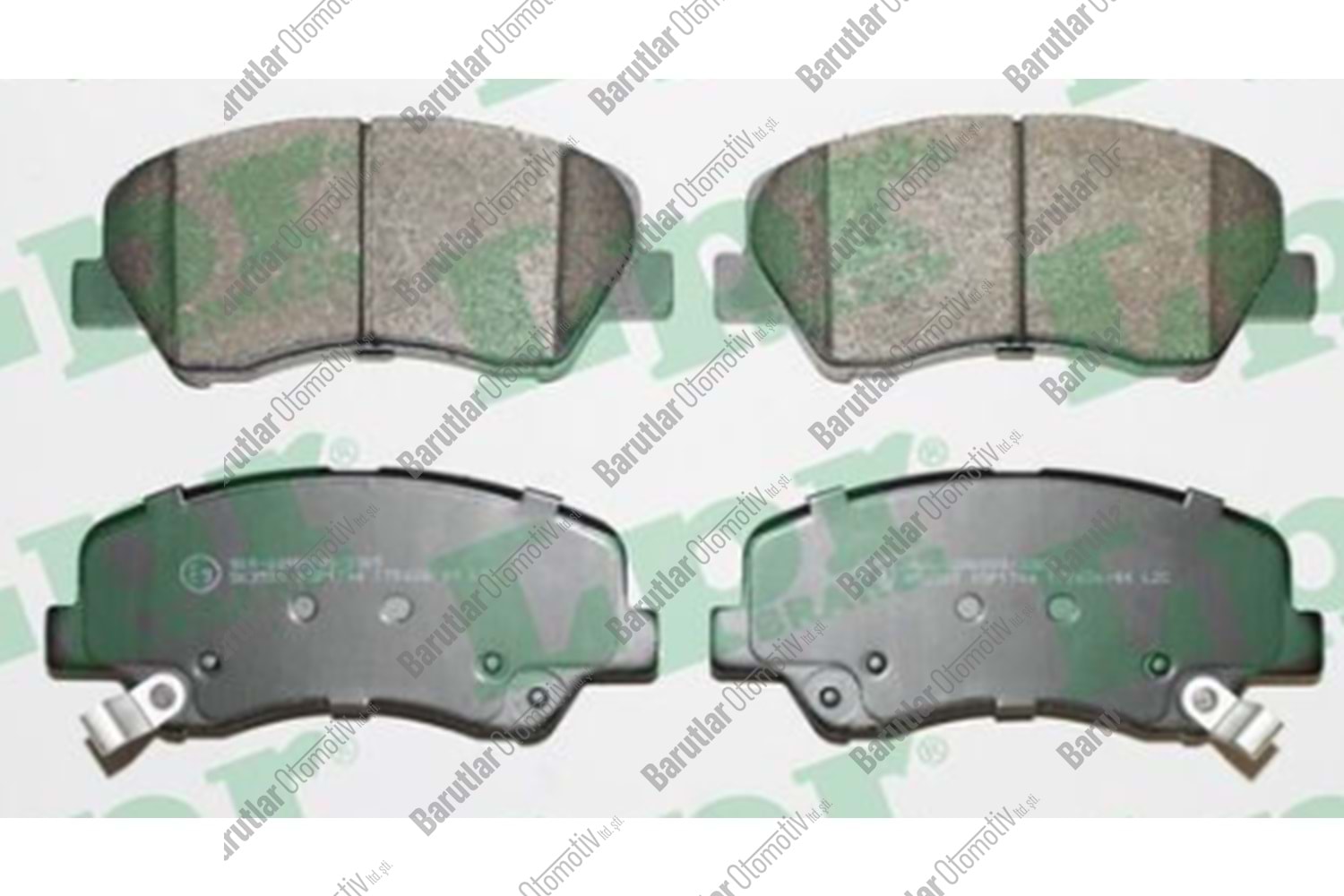 ÖN FREN BALATASI ACCENT BLUE 11- / İ20 12- / BOYON 21- / RİO 11- / STONİC 17-