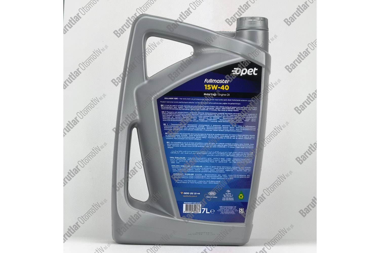 FULLMASTER 15W40 7LT MOTOR YAĞI