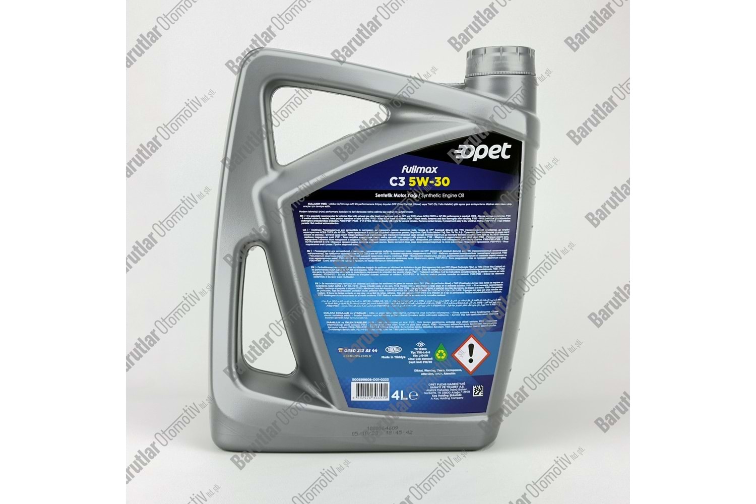 OPET FULLMAX 5W30 4LT MOTOR YAĞI