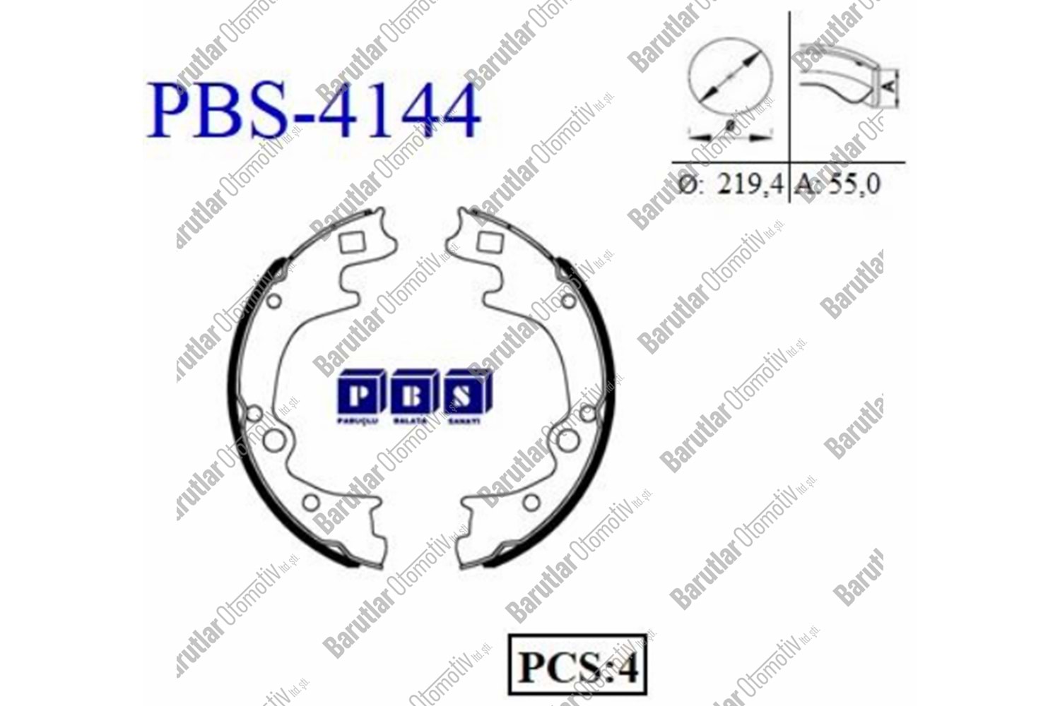 ARKA BALATA BONGO ÇİFT TEKER E2200 86-99 BESTA PREGIO 93-