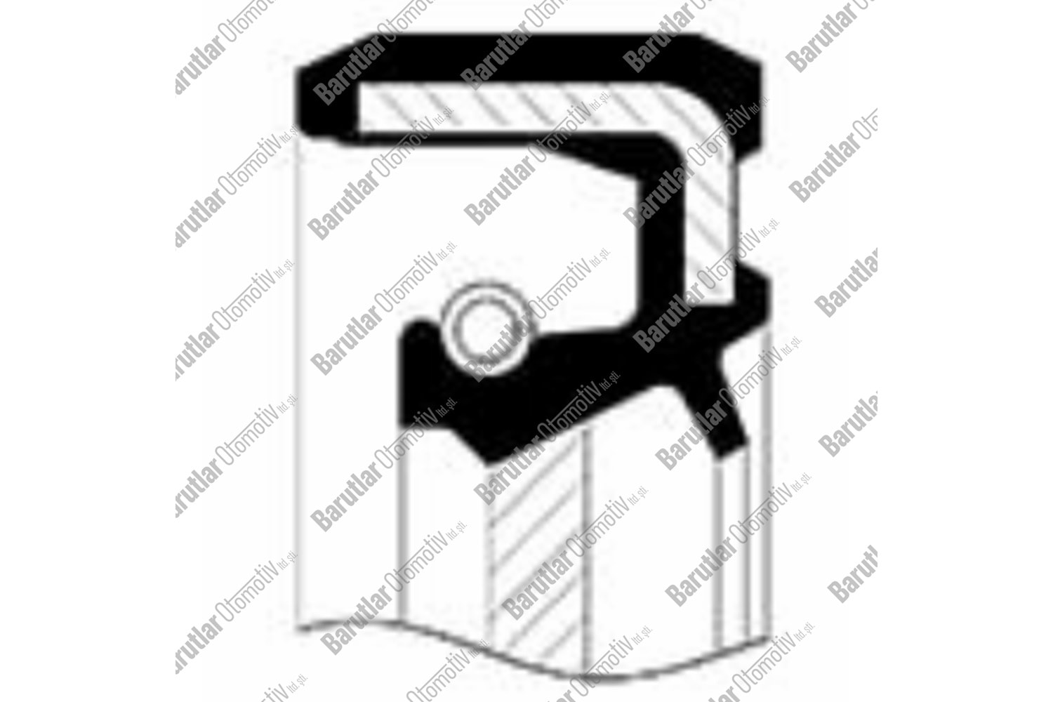 KEÇE KRANK ACCENT 06-11 ERA DİZEL ÖN (41x53x7)