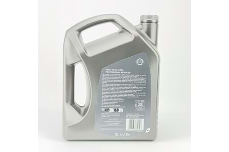 SHELL HELİX ULTRA AG 5W30 5LT MOTOR YAĞI