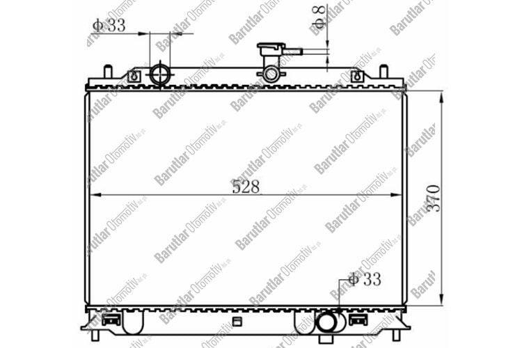 SU RADYATÖRÜ ACCENT 1.5 06- MANUEL ŞANZIMAN