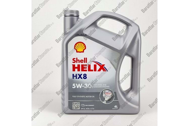 SHELL HELİX HX8 5W30 4LT MOTOR YAĞI