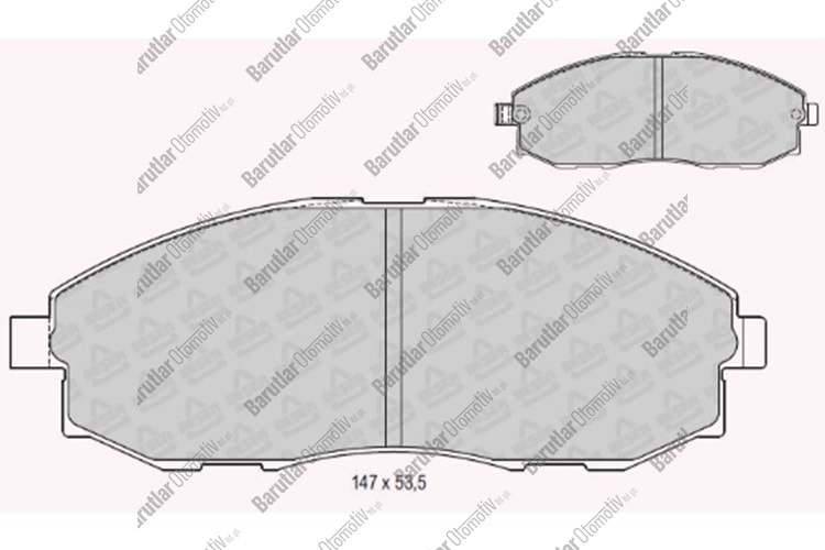 ÖN FREN BALATASI STAREX 97-02