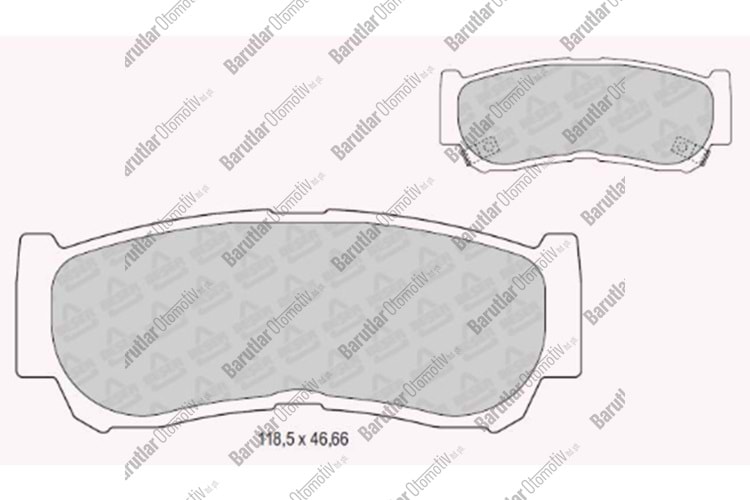 ARKA BALATA SANTAFE 2.2 2.7 06-
