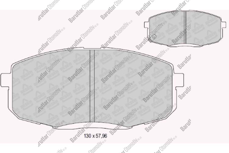 ÖN FREN BALATASI HYUNDAİ İ30 08-11 / CEED 08-11