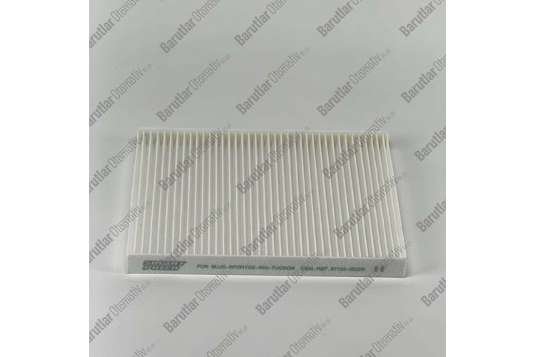 POLEN FİLTRESİ TUCSON 04-10 / RIO 06=> / SPORTAGE 05-09 / BLUE 11=> / CERATO 10=> / I-40 12=>1.6 GDI KARBONSUZ