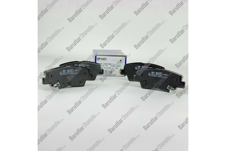 ARKA FREN BALATASI ACCENT BLUE 11- / ELANTRA 11- / İ40 11- / İ30 11- / OPTİMA 11-15 / RİO 11- / CEED 11- / SOUL 14- / SPORTAGE 16- / SASANYGYONG TIVOLI KRANDO XLV 15- / SONATA 07-10 / TUCSON 08-10 / İ20 15- / TUCSON 15-