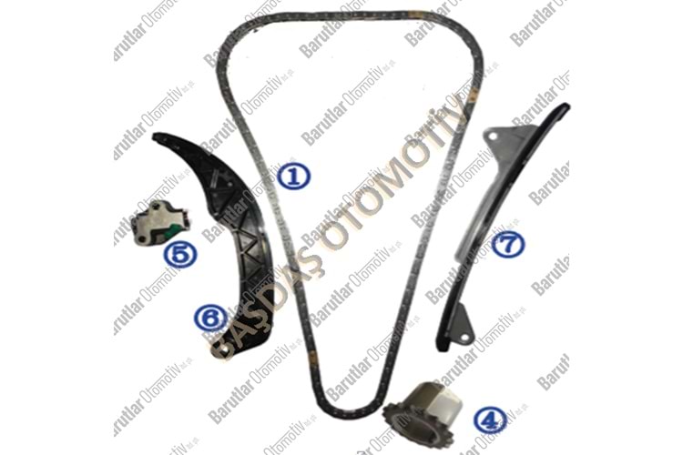 ZİNCİR SET COROLLA 09-11 / AURİS 09-11 (1.33 5 PARÇA)